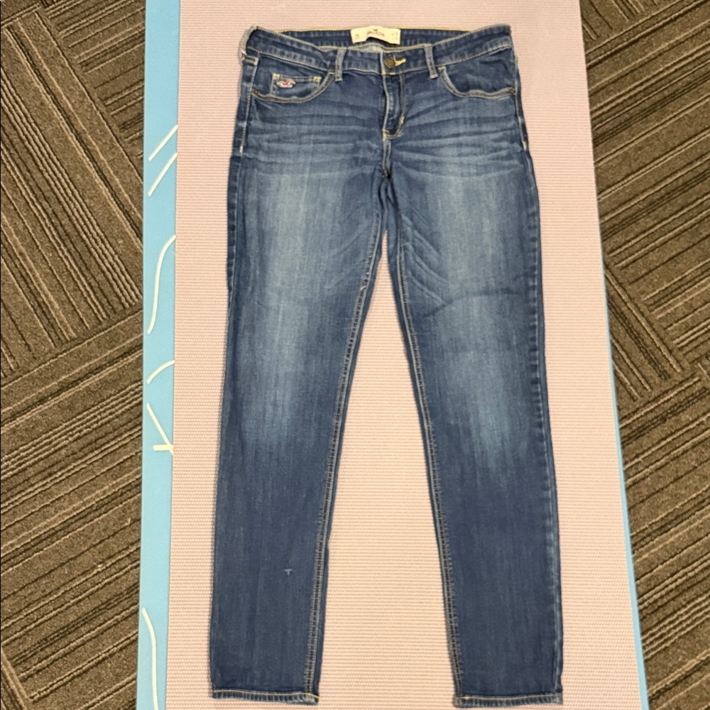 Hollister Skinny Mid-Rise Blue Jeans